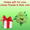 Bud Jr. the Weed Nug 420 Dog Toy