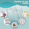 Pack of 1000 Clear Zipper Bags 9 x 12. Seal Top Polyethylene Bags 9x12. Thickness 1.25 mil. Plastic Poly Bags for Packing and Storing. Ideal for Indus