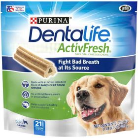 Purina DentaLife Chicken Dental Treats for Dogs, 21 ct Pouch (Brand: DentaLife)