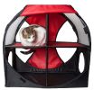 Pet Life Kitty-Play Obstacle Travel Collapsible Soft Folding Pet Cat House